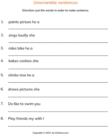 worksheet