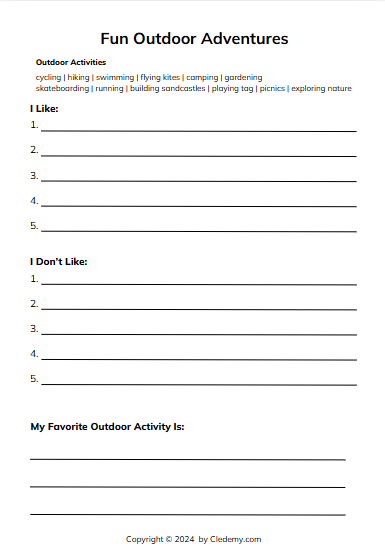 worksheet