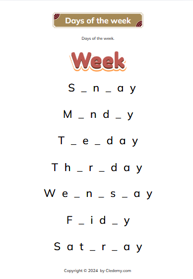 worksheet
