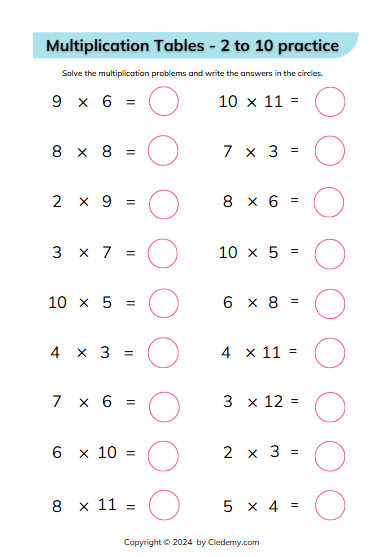 worksheet