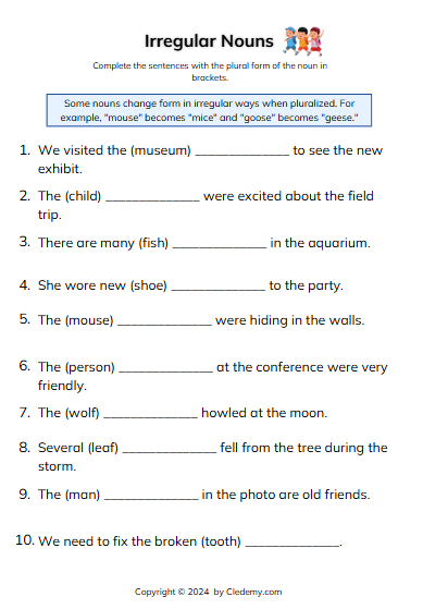 worksheet