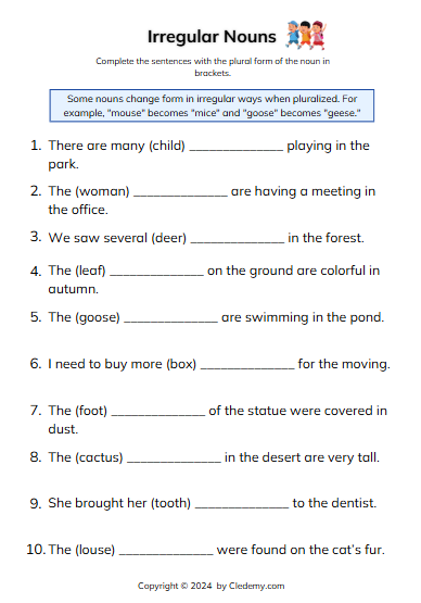 worksheet