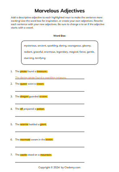 worksheet