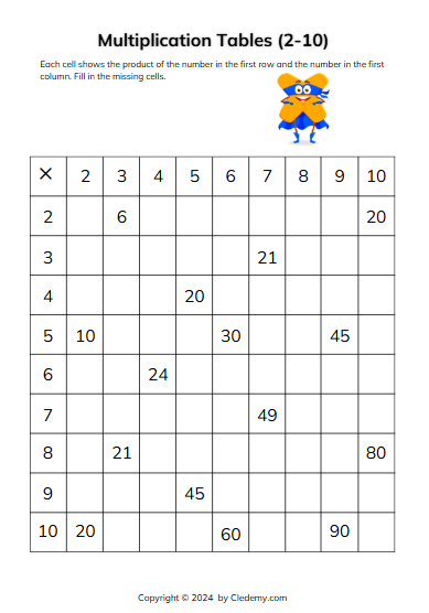 worksheet