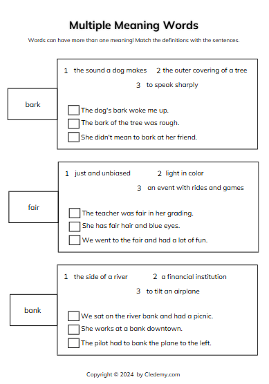 worksheet