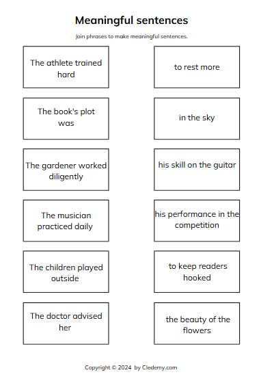 worksheet