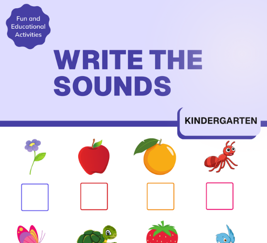 Write the Sounds