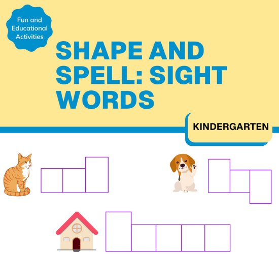 Shape and Spell: Sight Words