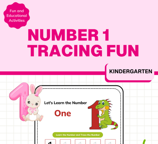 Number 1 Tracing Fun