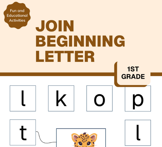 Join Beginning Letter