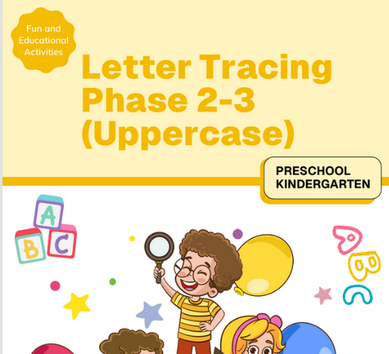 Letter Tracing Phase 2-3 (UPPERCASE)