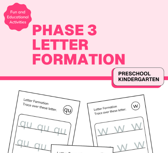 Phase 3 Letter Formation