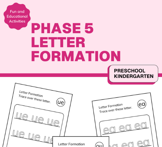 Phase 5 Letter Formation