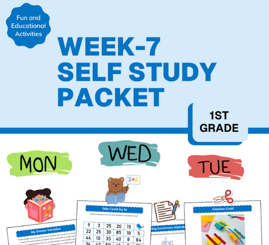 Grade First My Study Packet Week 7