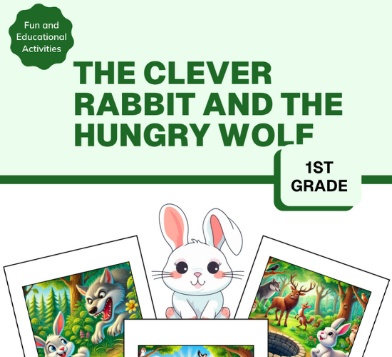 The Clever Rabbit and the Hungry Wolf