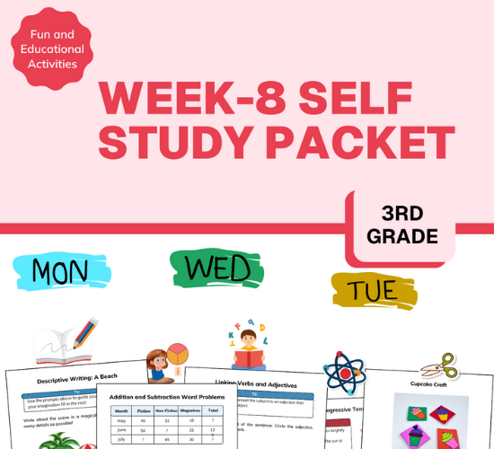 Grade Fourth My Study Packet Week 8