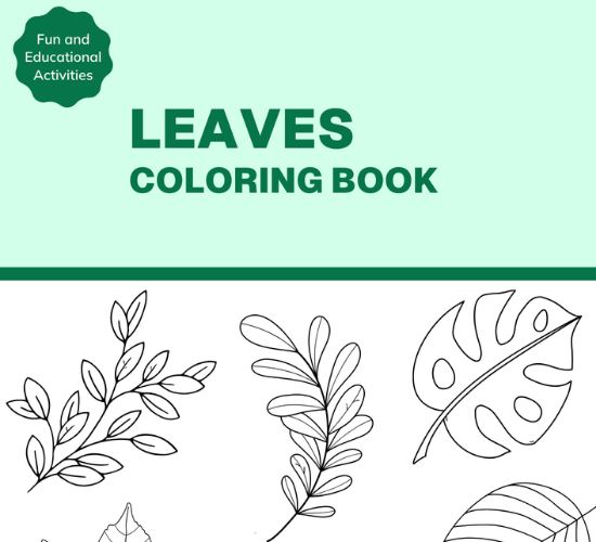 Leaves Coloring Book