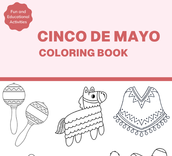 Cinco De Mayo Coloring Book