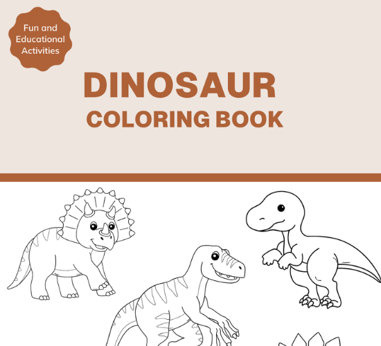 Dinosaur Coloring Book