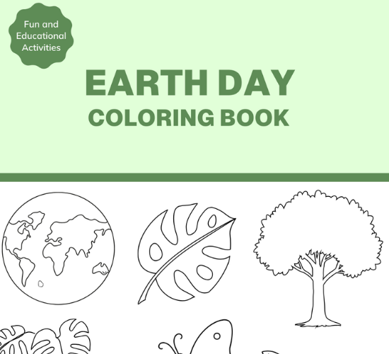 Earth Day Coloring Book