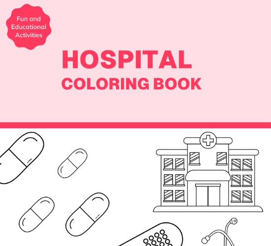 Hospital Coloring Page