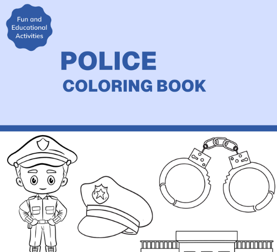 Police Coloring Book