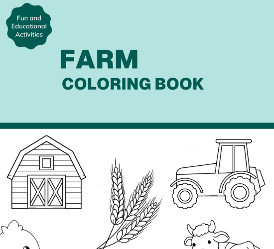 Farm Coloring Book