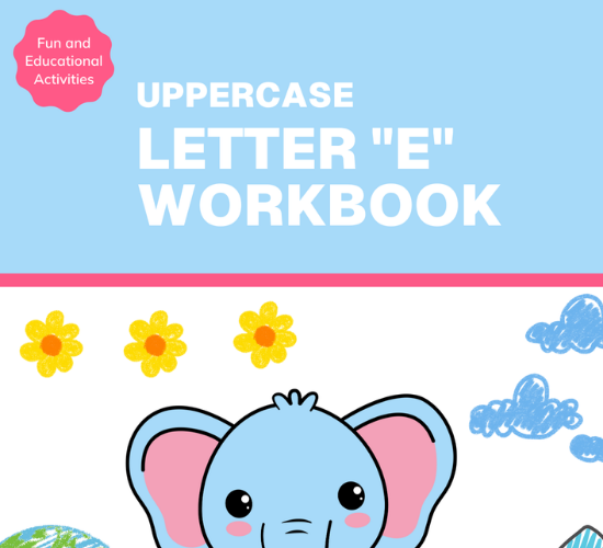 Uppercase Letter "E" Workbook
