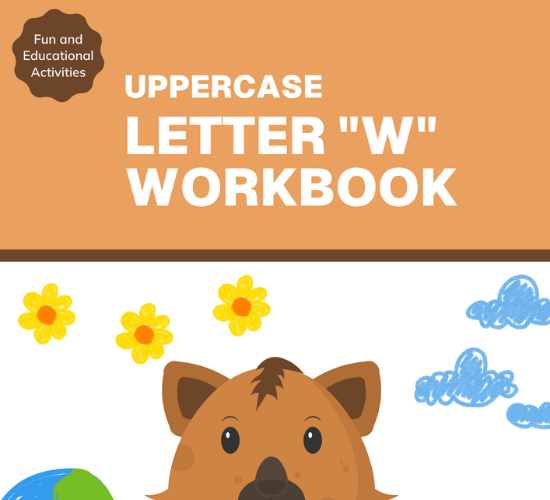 Uppercase Letter "W" Workbook