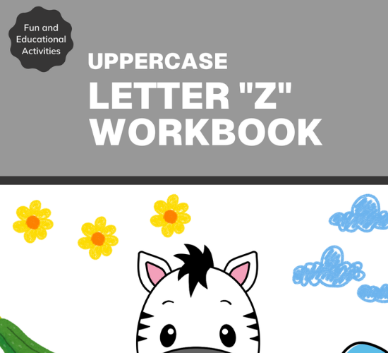 Uppercase Letter "Z" Workbook