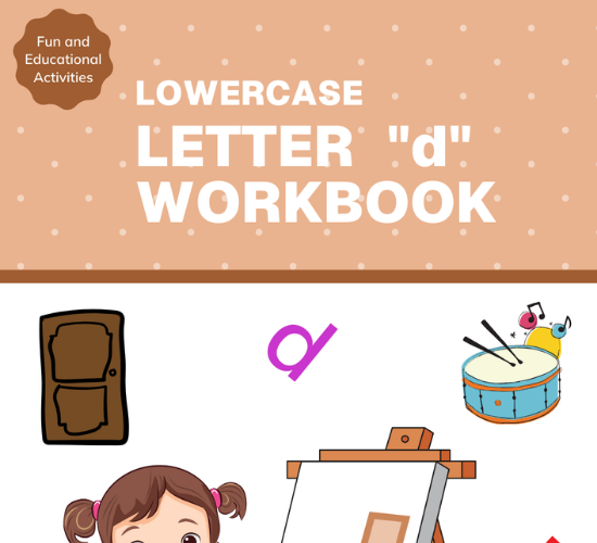 Lowercase Letter "d" Workbook