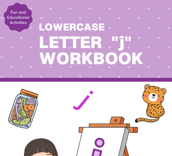 Lowercase Letter "j" Workbook