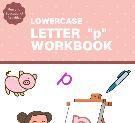 Lowercase Letter "p" Workbook