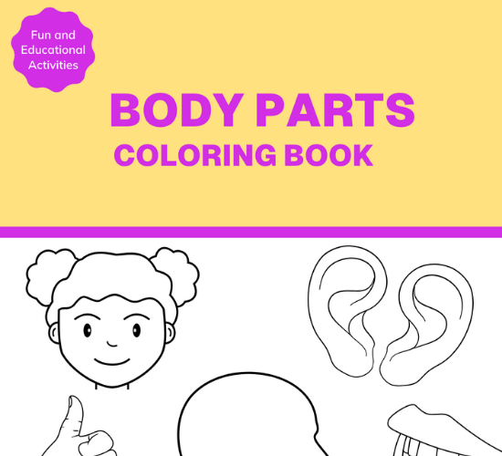 Body Parts Coloring Book