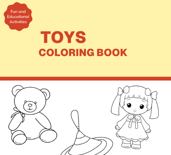 Toys Coloring Book