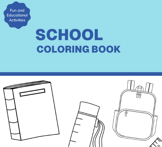 School Coloring Book
