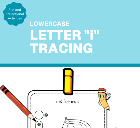 Lowercase Letter "i" Tracing