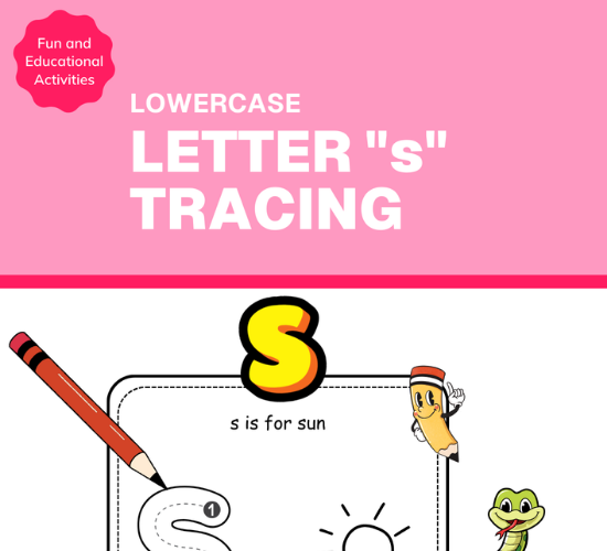 Lowercase Letter "s" Tracing