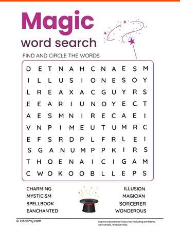 Magic Word Search