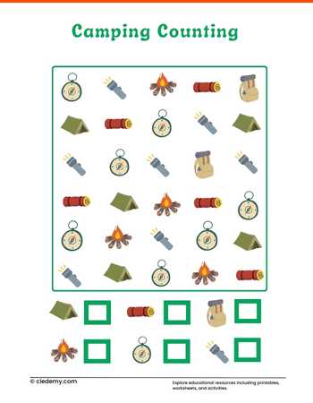 Camping - Counting