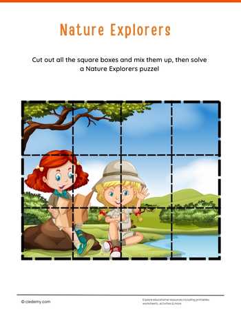 Nature Explorers Jigsaw Puzzle