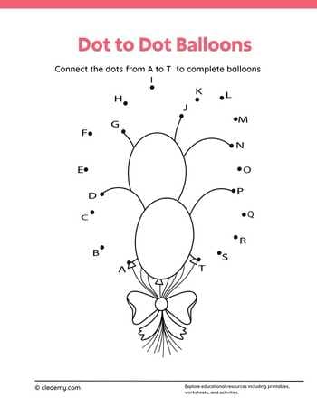 Dot to Dot Balloons