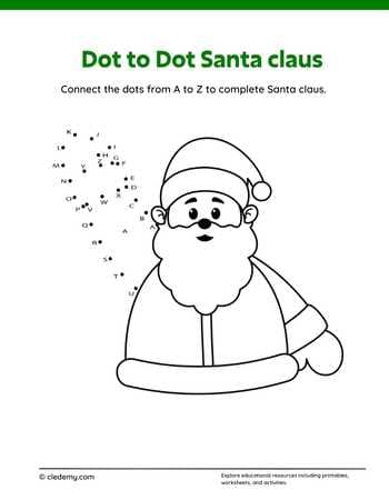 Dot to Dot Santa