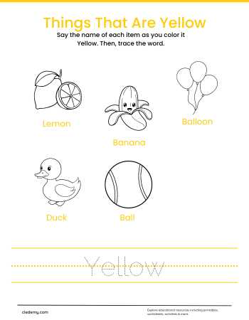 Things That Are Yellow