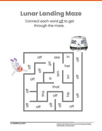 Lunar Landing Maze 2