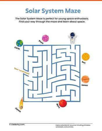 Solar System Maze