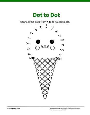 Dot to Dot Ice-Cream 4