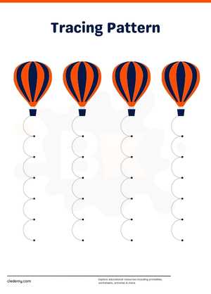 Tracing The Hot Air Balloon Paths