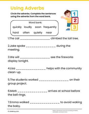 Using Adverbs