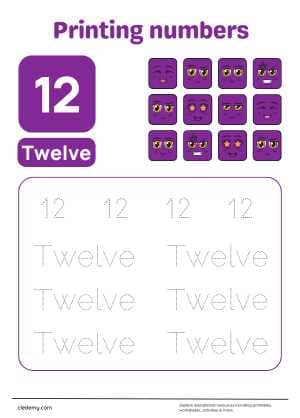 Tracing Number 12